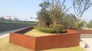 博兴耐候钢挡土墙